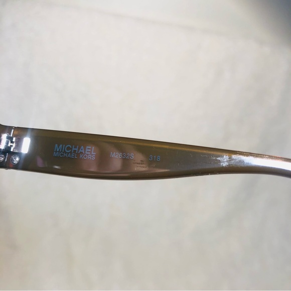 Michael Kors M2632S 318 Womens Sunglasses Olive Shimmer Frames Only 55-16-125 - Picture 3 of 5